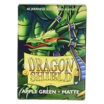 Dragon Shield Small Sleeves - Japanese Matte Apple Green (60 Sleeves)