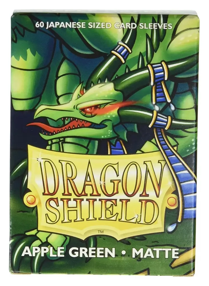 Dragon Shield Small Sleeves - Japanese Matte Apple Green (60 Sleeves)