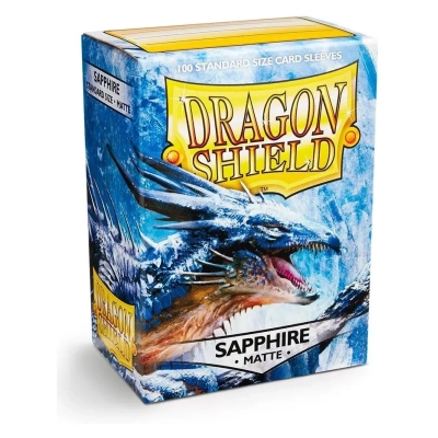 Dragon Shield Matte Sleeves - Sapphire (100 Sleeves)