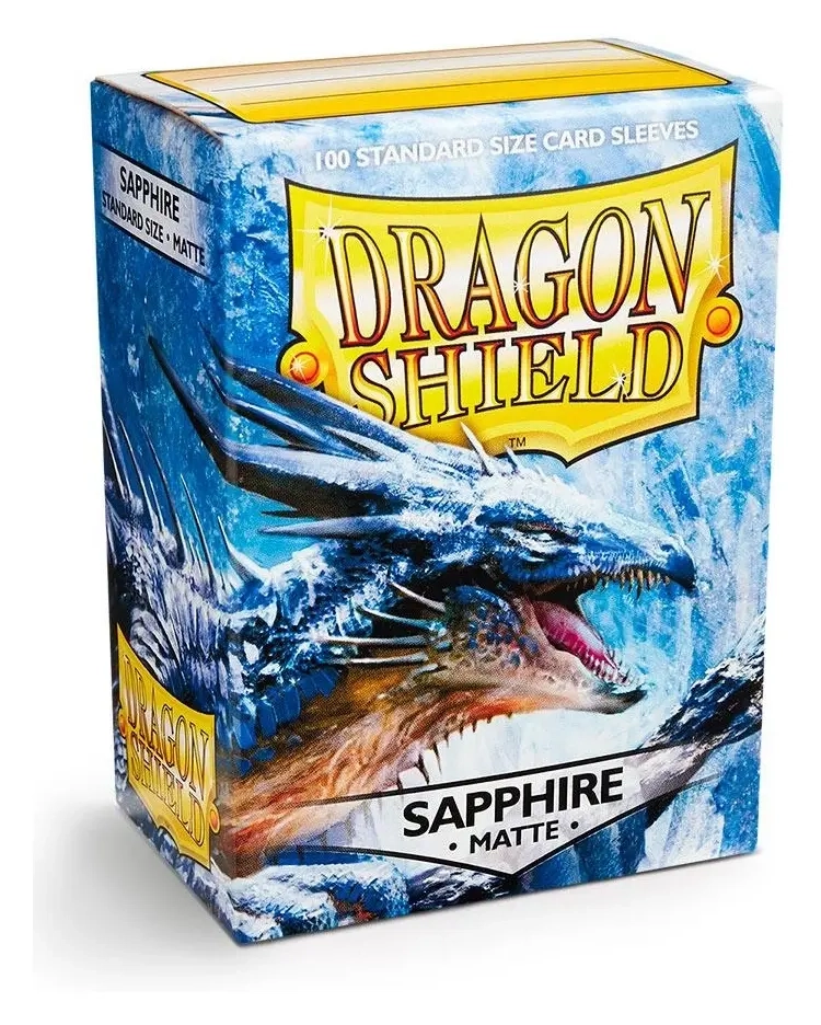 Dragon Shield Matte Sleeves - Sapphire (100 Sleeves)