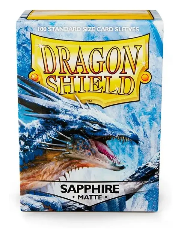 Dragon Shield Matte Sleeves - Sapphire (100 Sleeves)