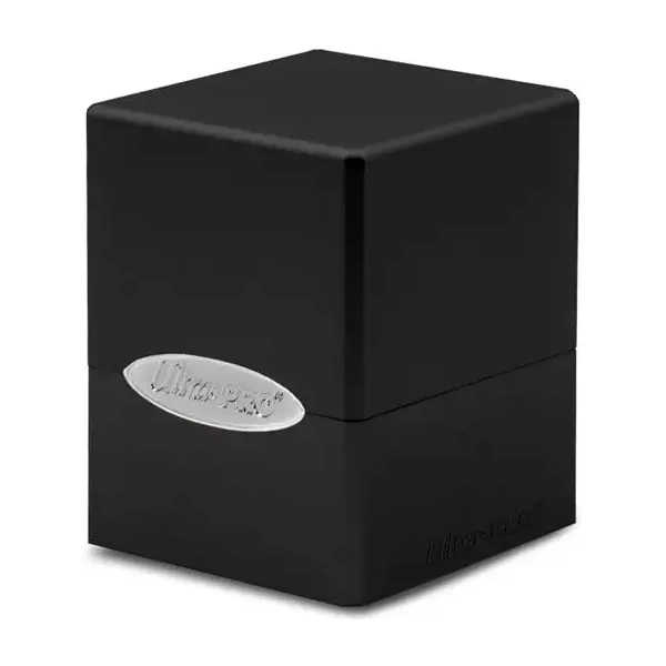 UP - Deck Box - Satin Cube - Jet Black