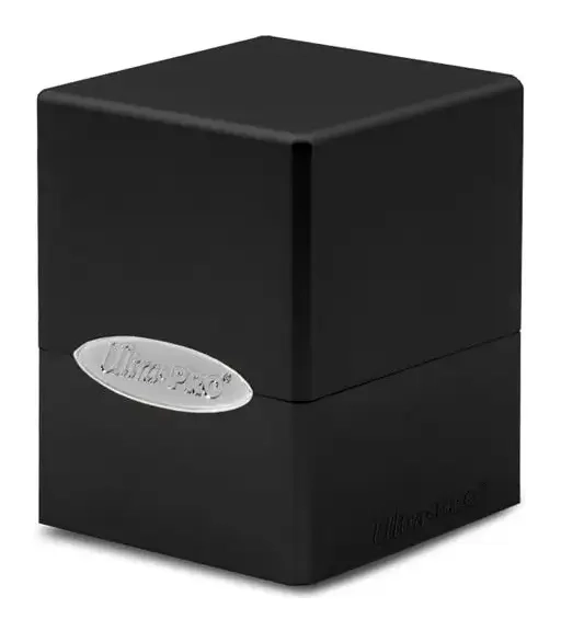 UP - Deck Box - Satin Cube - Jet Black