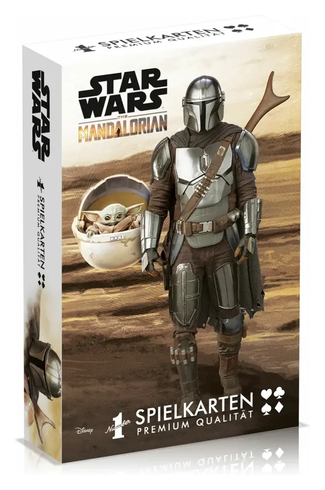 Number 1 Spielkarten - Mandalorian Baby Yoda