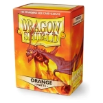 Dragon Shield Standard Sleeves - Matte Orange (100 Sleeves)