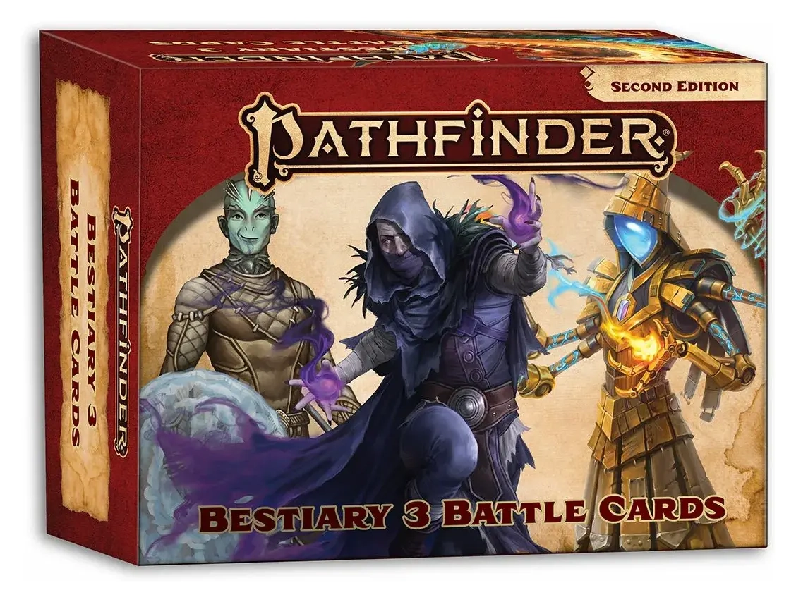 Pathfinder Bestiary 3 Battle Cards (P2) - EN