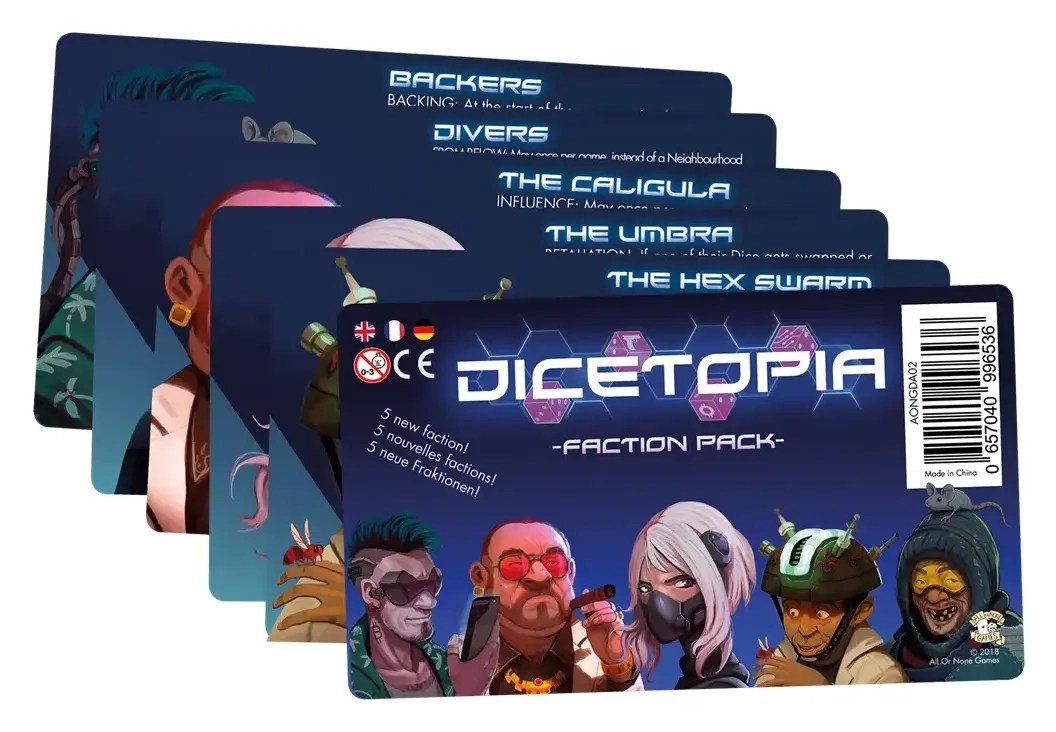 Dicetopia: Faction Pack