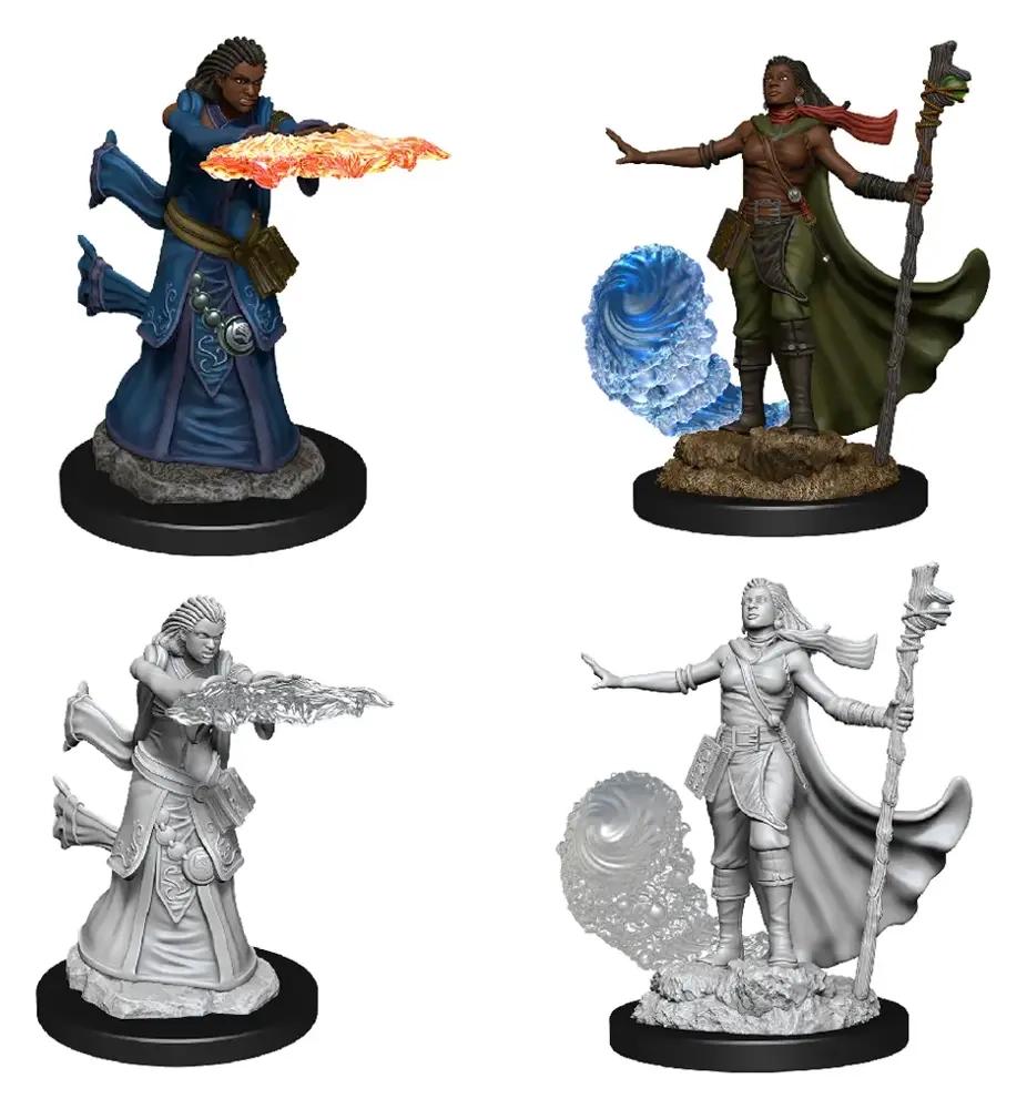 D&D Nolzur's Marvelous Miniatures Miniaturen unbemalt Female Human Wizard