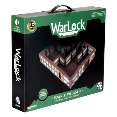 WarLock Tiles: Town & Village II - Full Height Plaster Walls Expansion