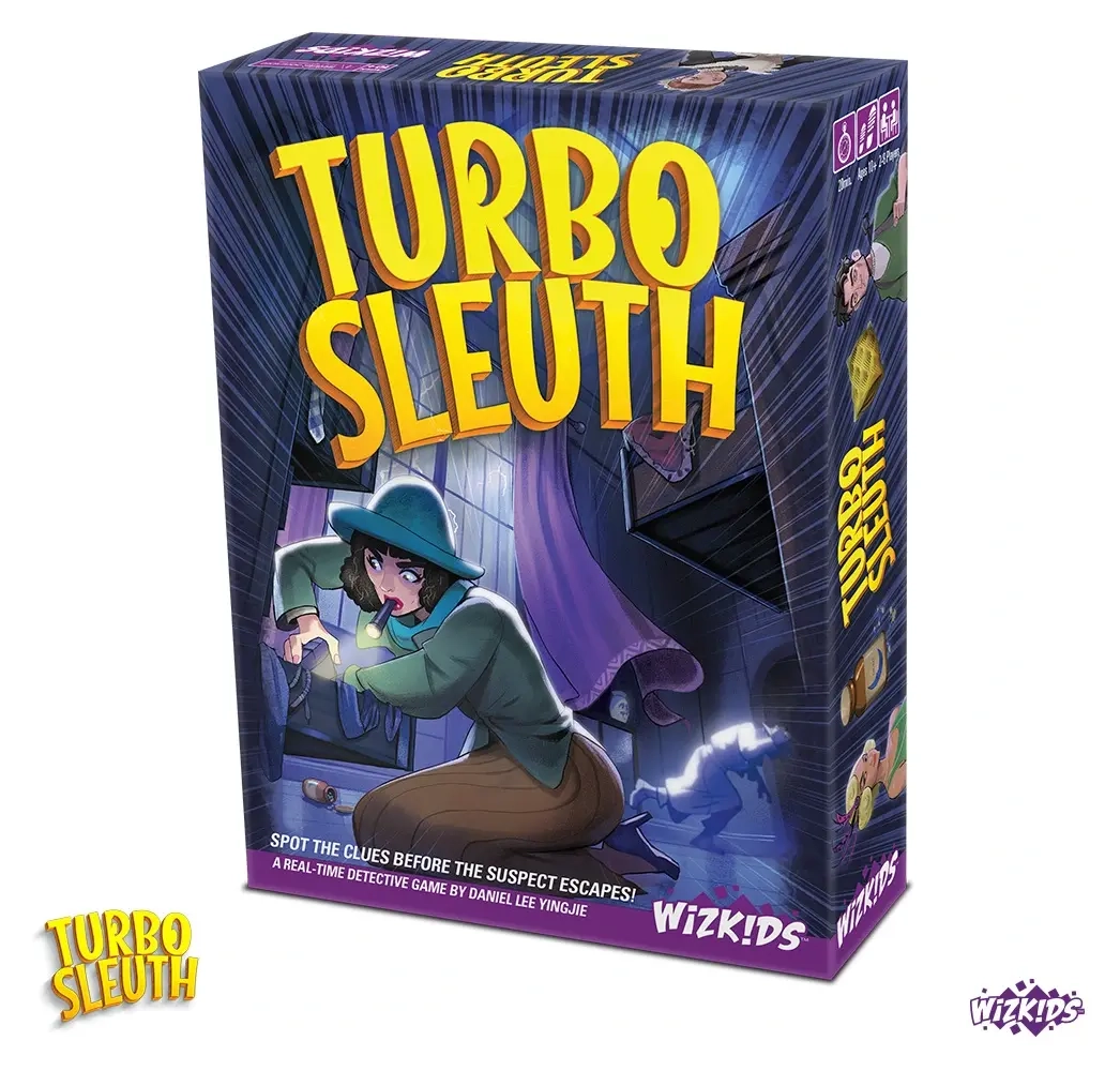 Turbo Sleuth Brettspiel - EN