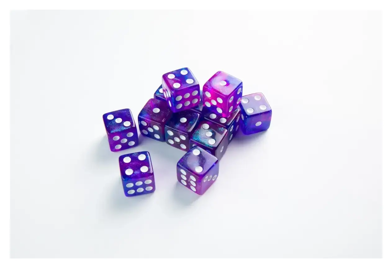 Galaxy Series - Nebula - D6 Dice Set 16 mm (12 pcs)