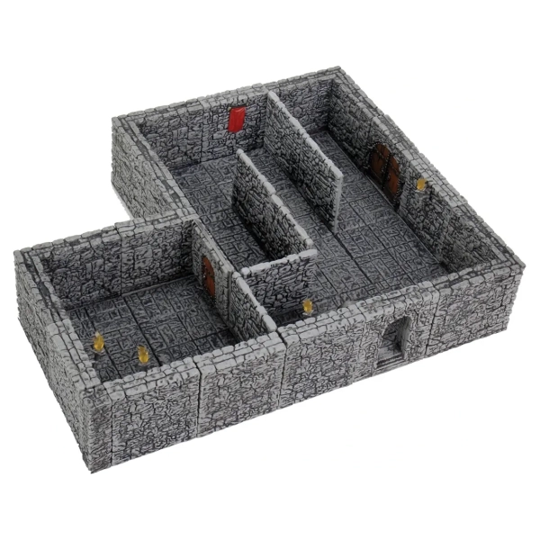 WarLock Tiles: Dungeon Tiles II - Full Height Stone Walls Expansion