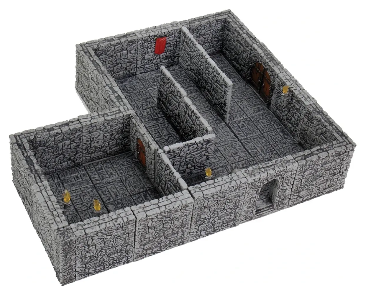 WarLock Tiles: Dungeon Tiles II - Full Height Stone Walls Expansion