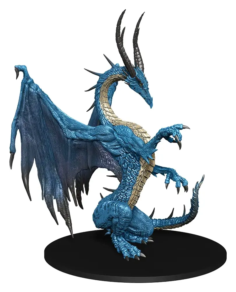 Pathfinder Battles Deep Cuts Miniatur unbemalt Blue Dragon