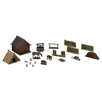 WizKids 4D Environments Miniaturen unbemalt Homestead