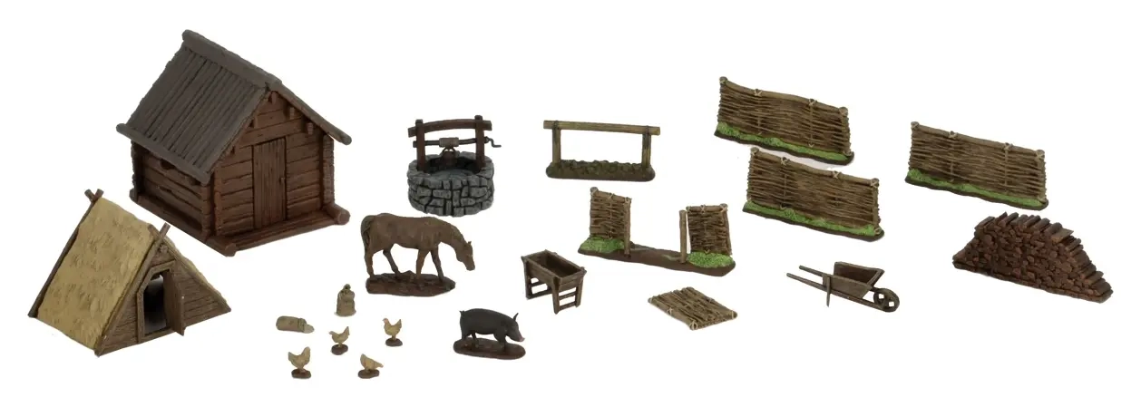 WizKids 4D Environments Miniaturen unbemalt Homestead