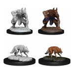 D&D Nolzur's Marvelous Miniatures Miniaturen unbemalt Jackalwere & Jackal