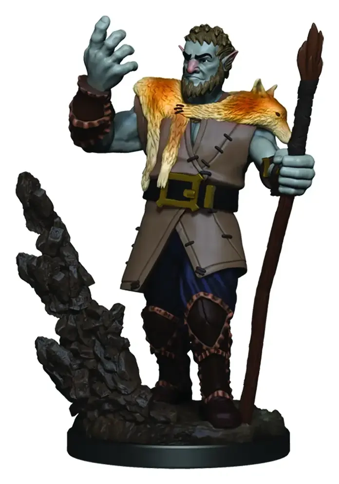 D&D Icons of the Realms Premium Figures: Male Firbolg Druid