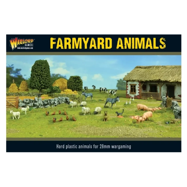 Bolt Action 2 Scenery Farmyard Animals - EN