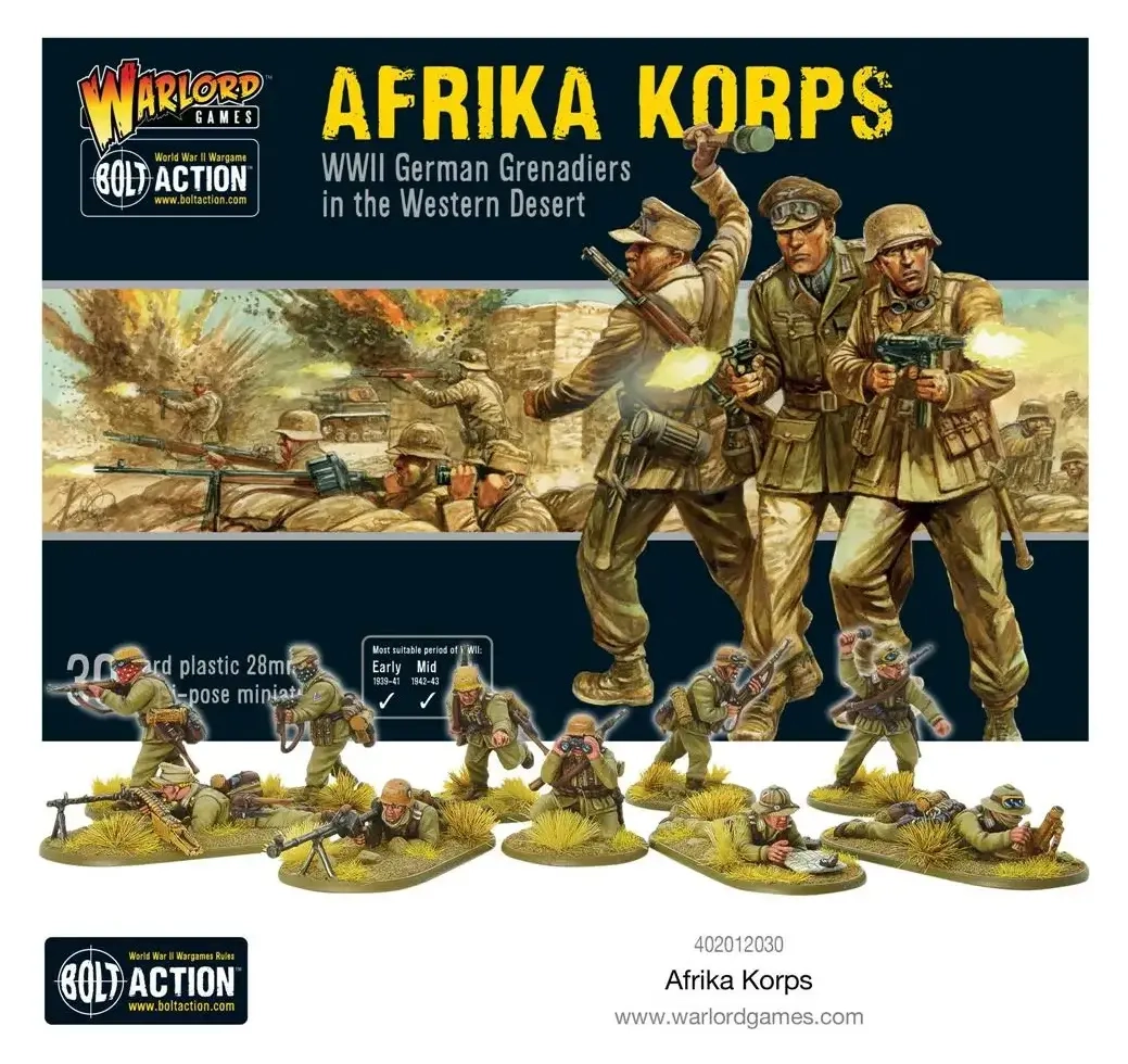 Bolt Action 2 Afrika Korps Infantry - EN