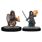 Pathfinder Battles Deep Cuts Miniaturen unbemalt Halfling Cleric Female