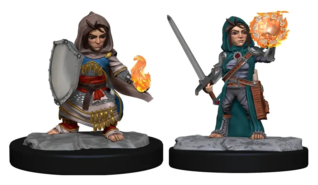 Pathfinder Battles Deep Cuts Miniaturen unbemalt Halfling Cleric Female