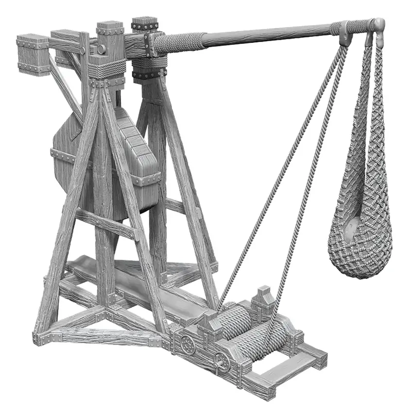 WizKids Deep Cuts Miniatur unbemalt Trebuchet - EN