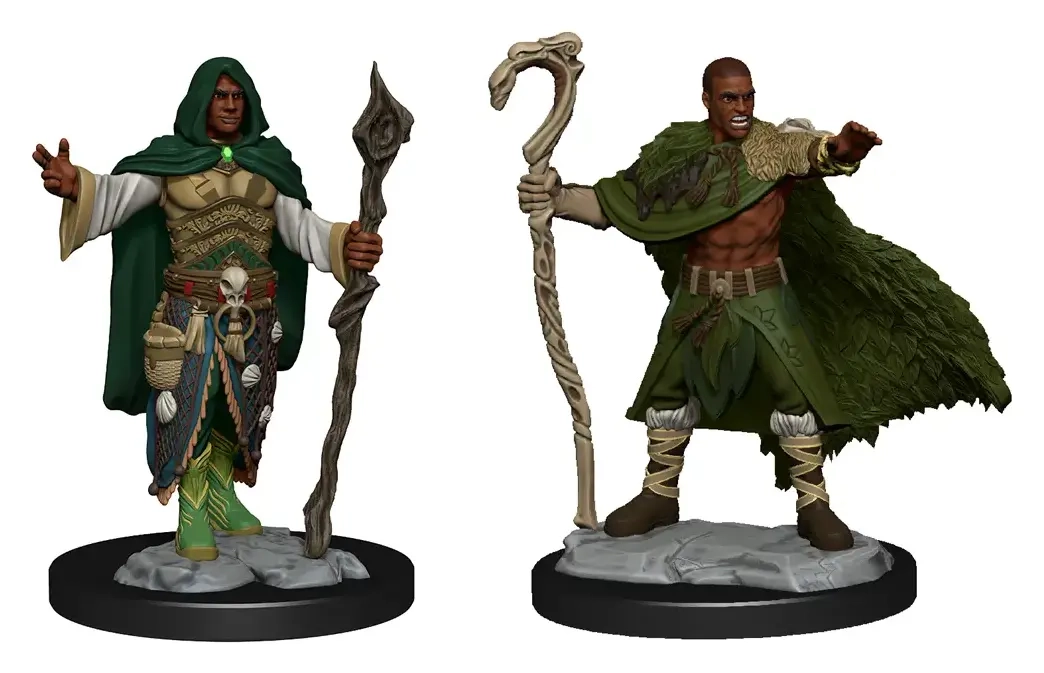 D&D Nolzur's Marvelous Miniatures Miniaturen unbemalt Human Druid Male