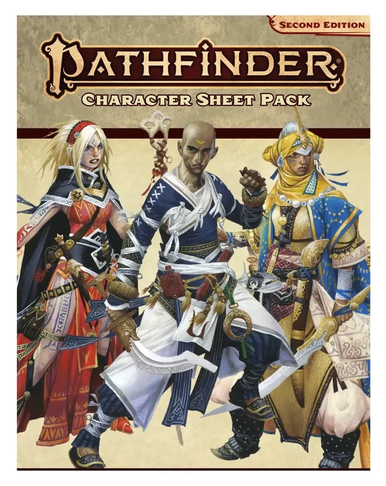 Pathfinder Character Sheet Pack P2 - EN