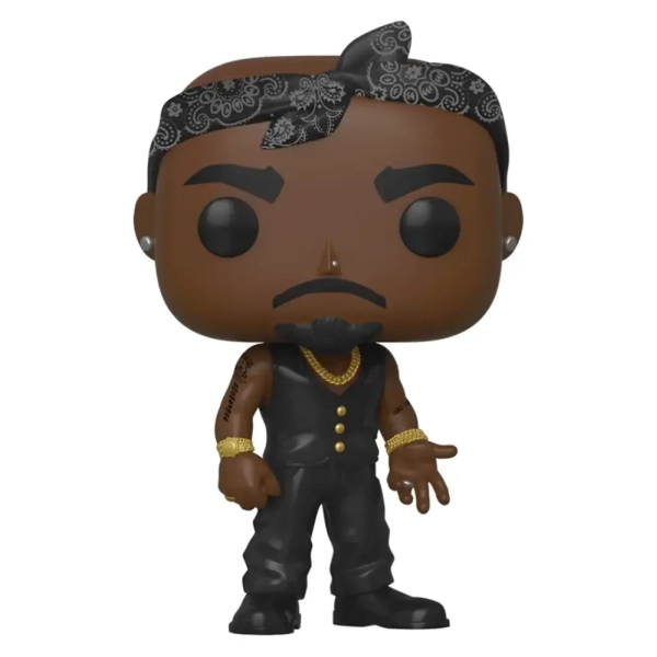 Funko POP! Tupac - Vest w/Bandana Vinyl Figure 10cm