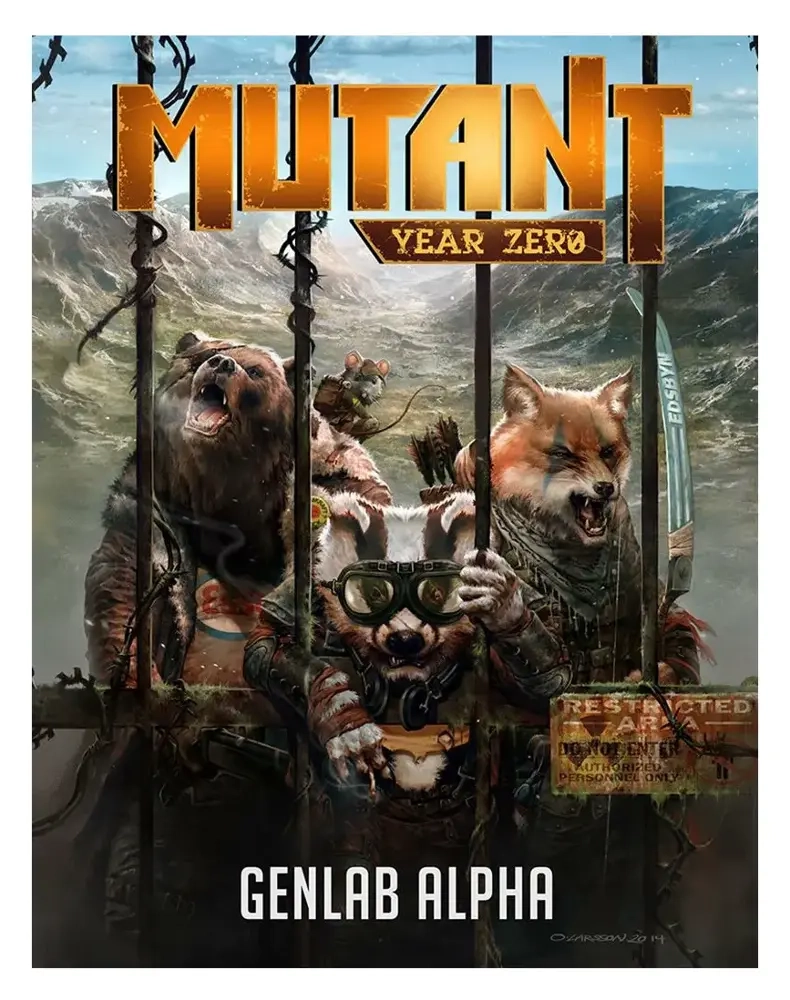 Mutant Year Zero - Genlab Alpha Core Book - EN