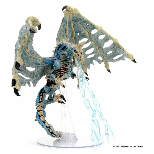 D&D Icons of the Realms Miniatures: Boneyard Premium Set - Blue Dracolich (Set 18) - EN