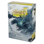 Dragon Shield Japanese size Dual Matte Sleeves - Snow 'Nirin' (60 Sleeves)