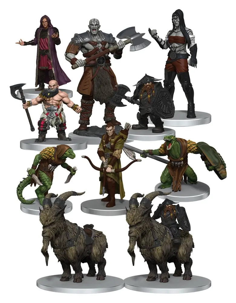 Critical Role: Characters of Tal'Dorei Miniaturen vorbemalt Set 1