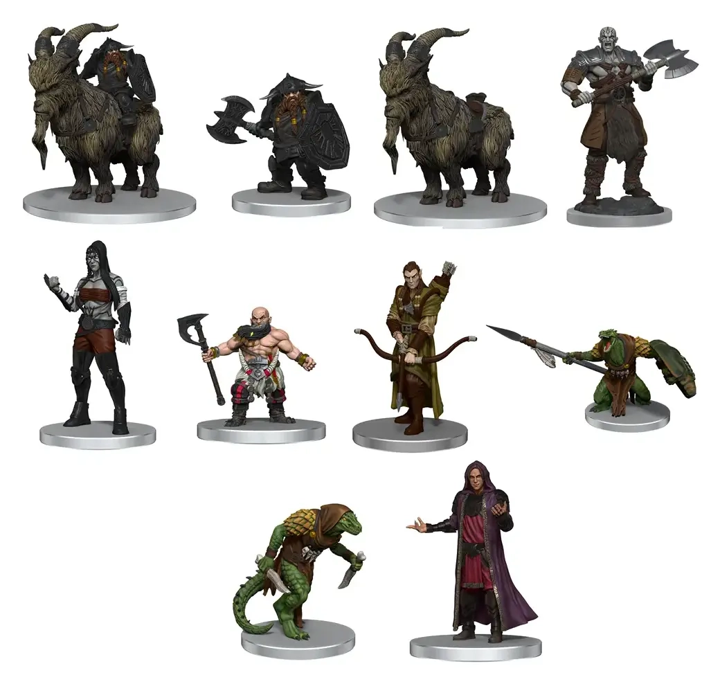 Critical Role: Characters of Tal'Dorei Miniaturen vorbemalt Set 1