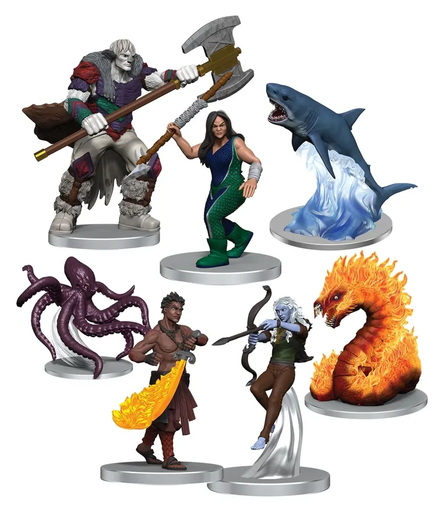 Critical Role: NPCs of Tal'Dorei Miniaturen vorbemalt Set 1