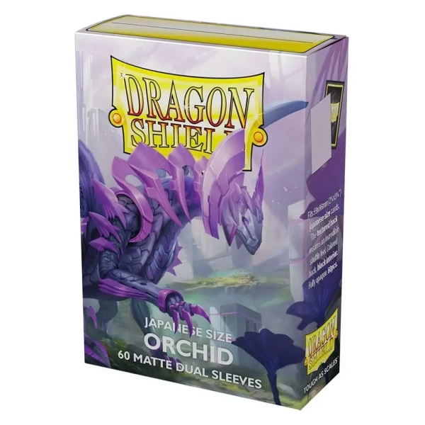 Dragon Shield Japanese size Dual Matte Sleeves - Orchid 'Emme' (60 Sleeves)