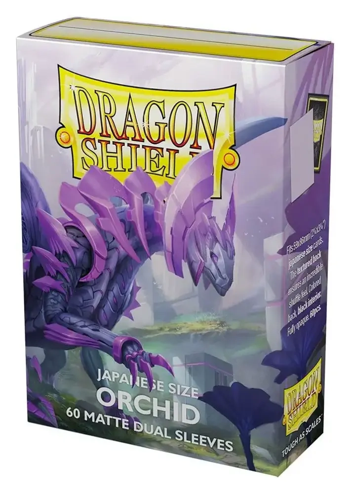 Dragon Shield Japanese size Dual Matte Sleeves - Orchid 'Emme' (60 Sleeves)