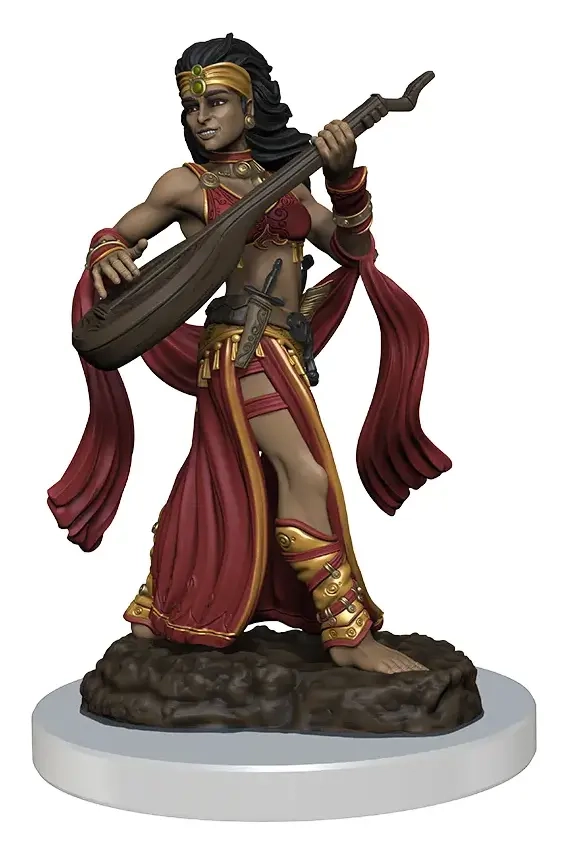 Pathfinder Battles Premium Painted Figure W03 Female Human Bard