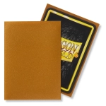 Dragon Shield Standard Sleeves - Matte Gold (100 Sleeves)