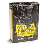 Dragon Shield Small Sleeves - Japanese Matte Black (60 Sleeves)