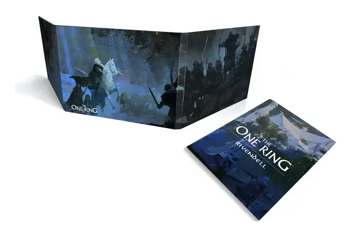 The One Ring RPG GM Screen & Rivendell Compendium Reprint - EN