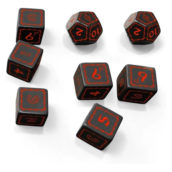 The One Ring RPG Black Dice Set