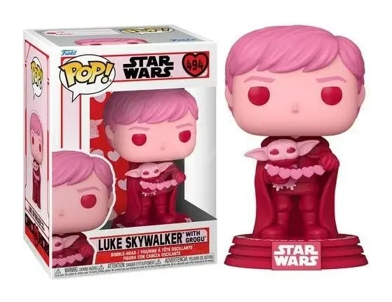 Funko POP! Star Wars Valentines S2 - Luke & Grogu