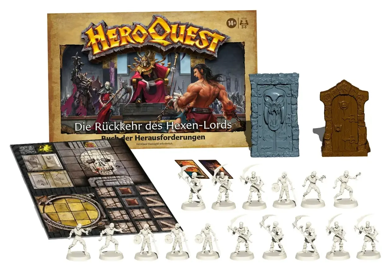 HeroQuest Erweiterung - Die Rückkehr des Hexen-Lords