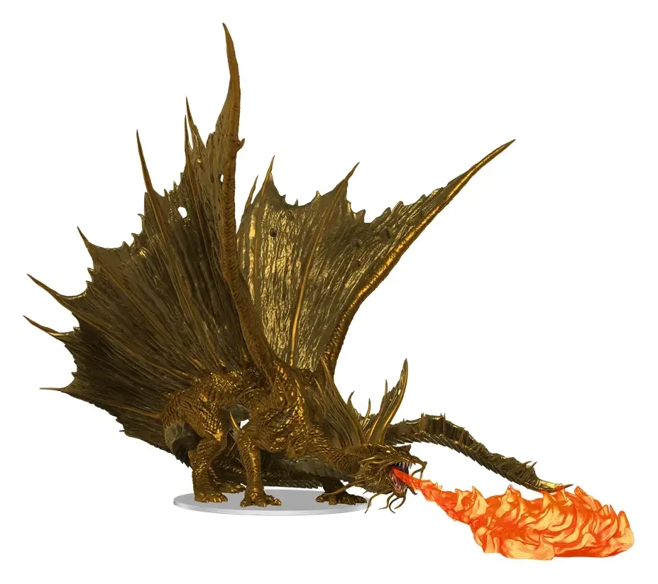 D&D Nolzur's Marvelous Miniatures: Adult Gold Dragon - EN