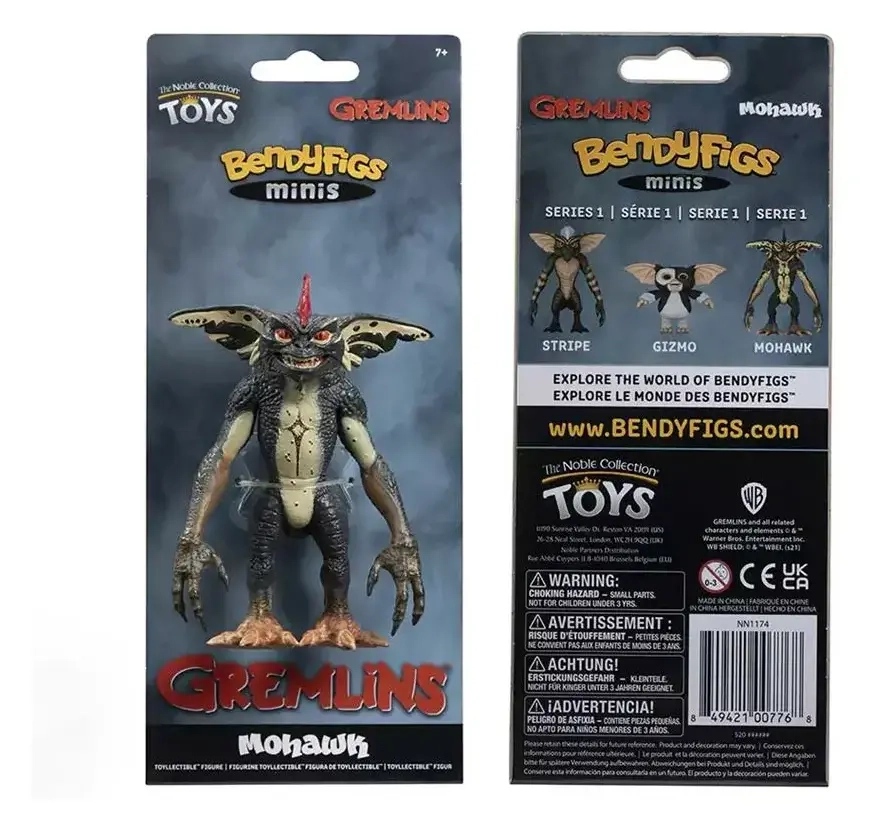 Gremlins Bendyfigs Mini Biegefigur Mohawk 11 cm