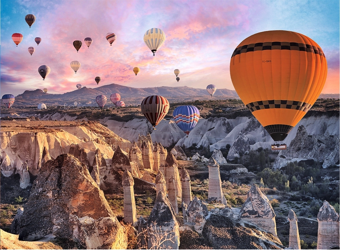 Balloons over Cappadocia