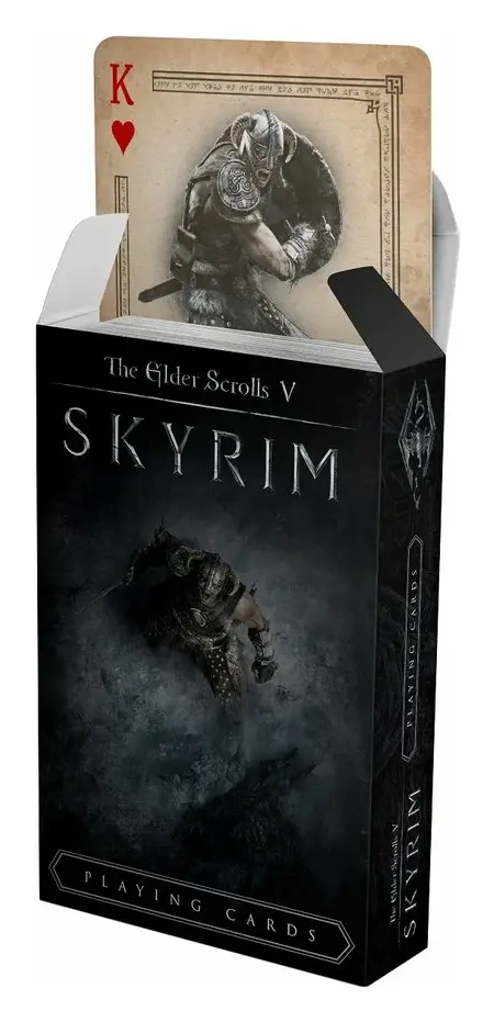 Elder Scrolls V Skyrim Spielkarten