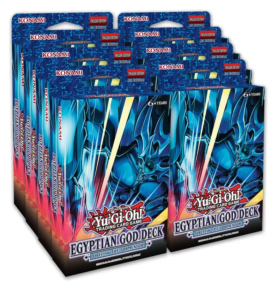 Yu-Gi-Oh! Egyptian God Deck: Obelisk the Tormentor Display (8) *Englische Version*